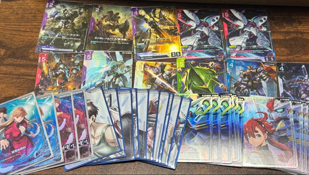 ガンダムカードゲーム　PB01セット＋バルバトス等