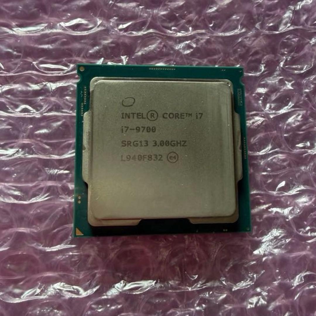 CPU CPU intel corei7 9700