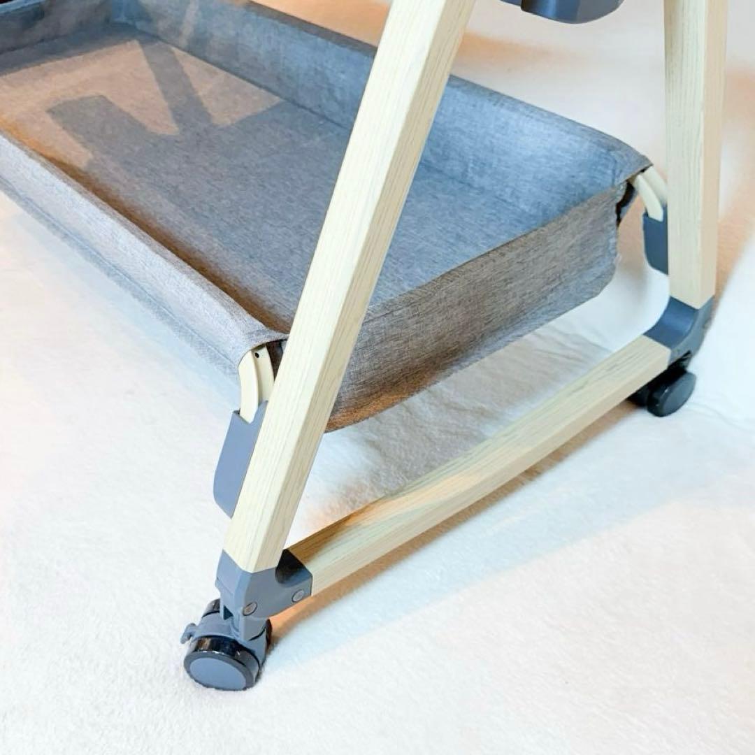 【2024年購入】HZDMJ ベビーベッド グレー