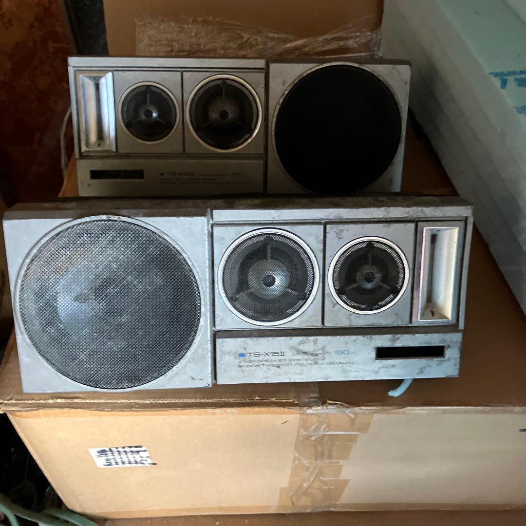 PIONEER TSX15II ボックス型スピーカー当時物