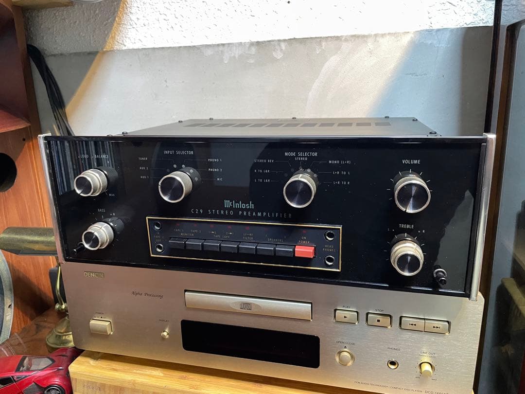 極美品　完動品　McIntosh C29 ステレオプリアンプ 本体