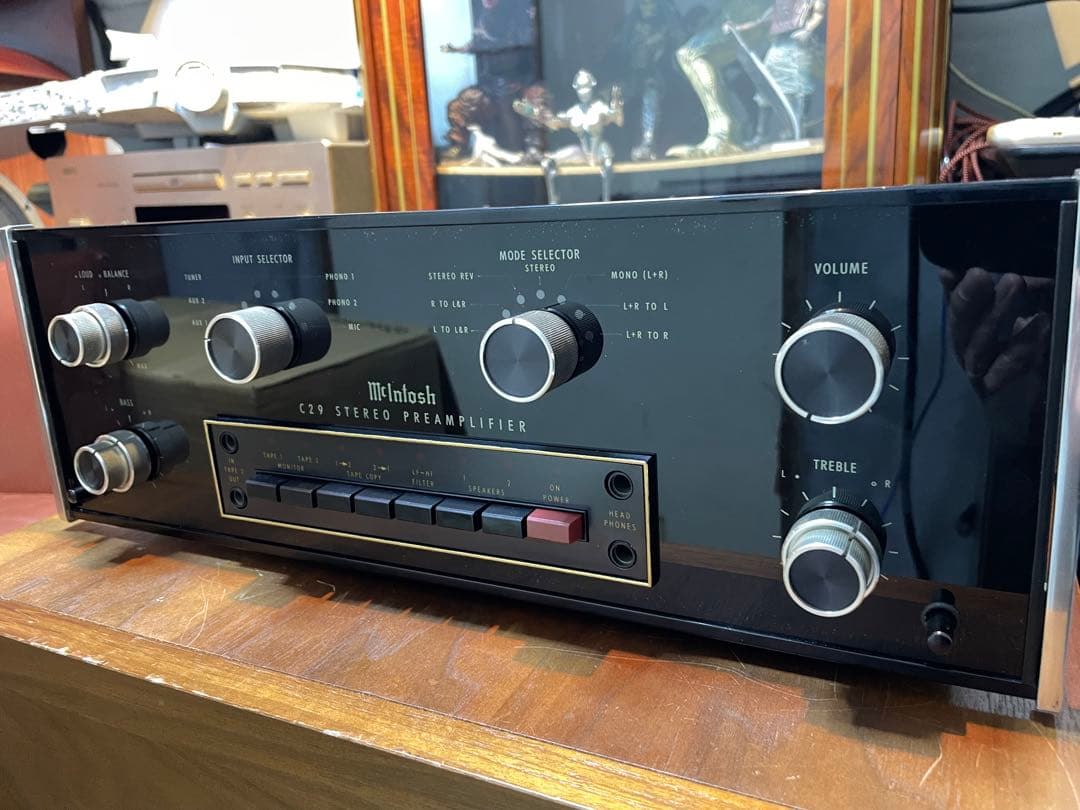 極美品　完動品　McIntosh C29 ステレオプリアンプ 本体