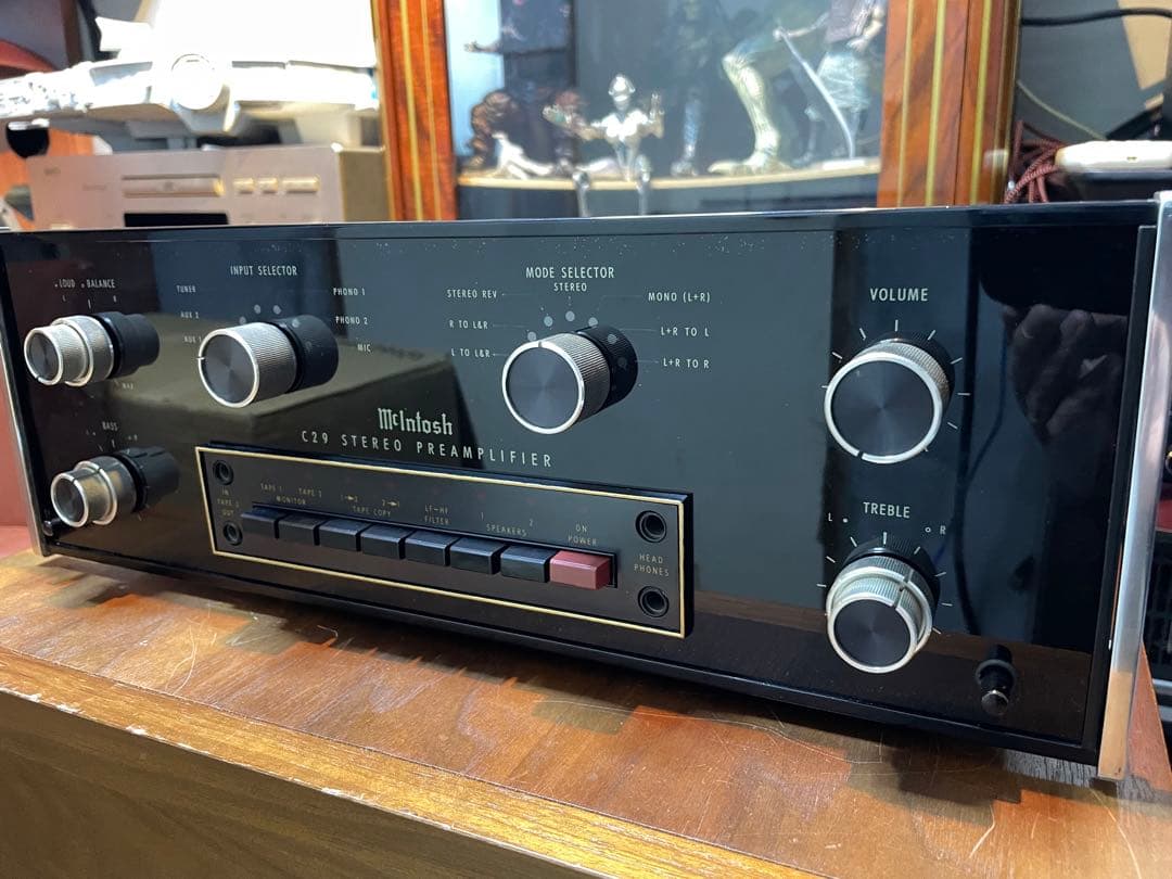 極美品　完動品　McIntosh C29 ステレオプリアンプ 本体