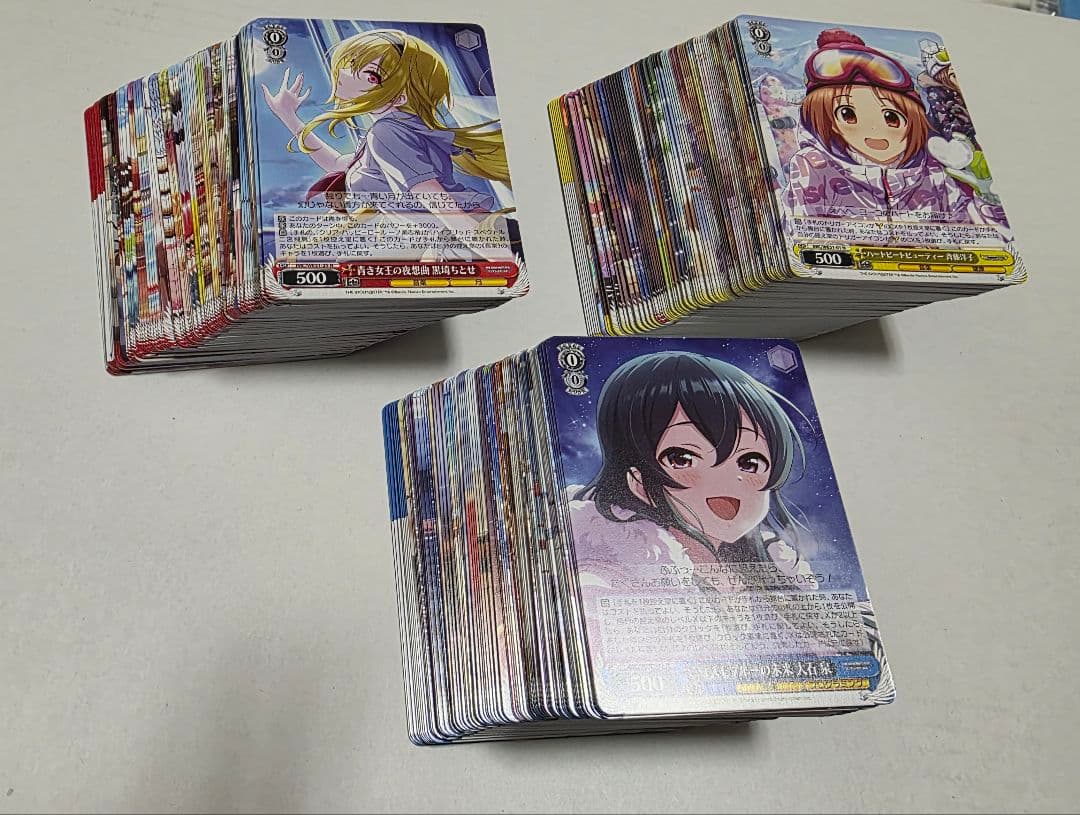 ヴァイスシュヴァルツ デレマス アイドルマスターシンデレラガールズ ほぼ4コン