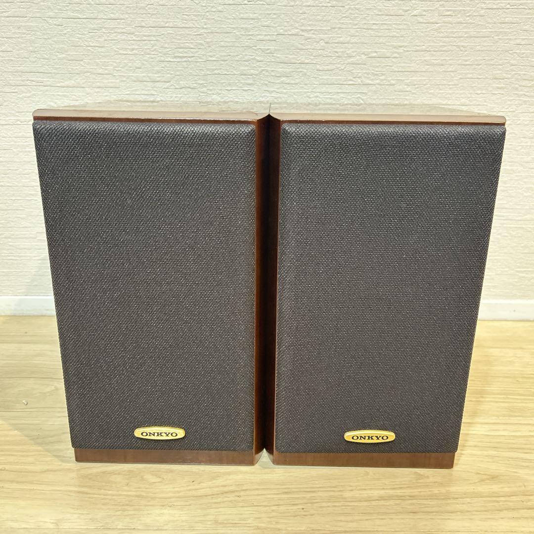 【美品】 ONKYO スピーカー　D-102AX （2台1組）