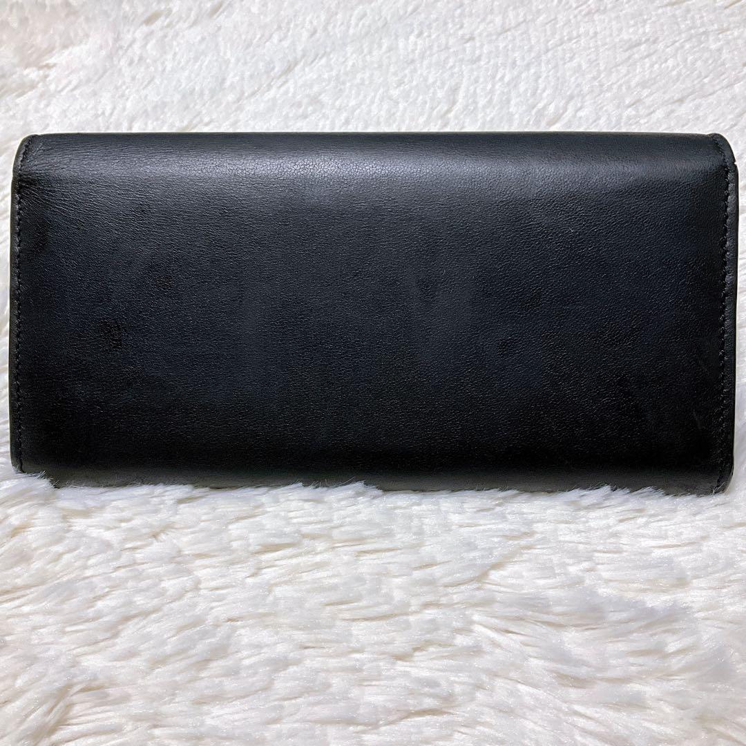 付属品完備♡美品♡CELINE セリーヌ トリオンフ 長財布 ブラック フラップ