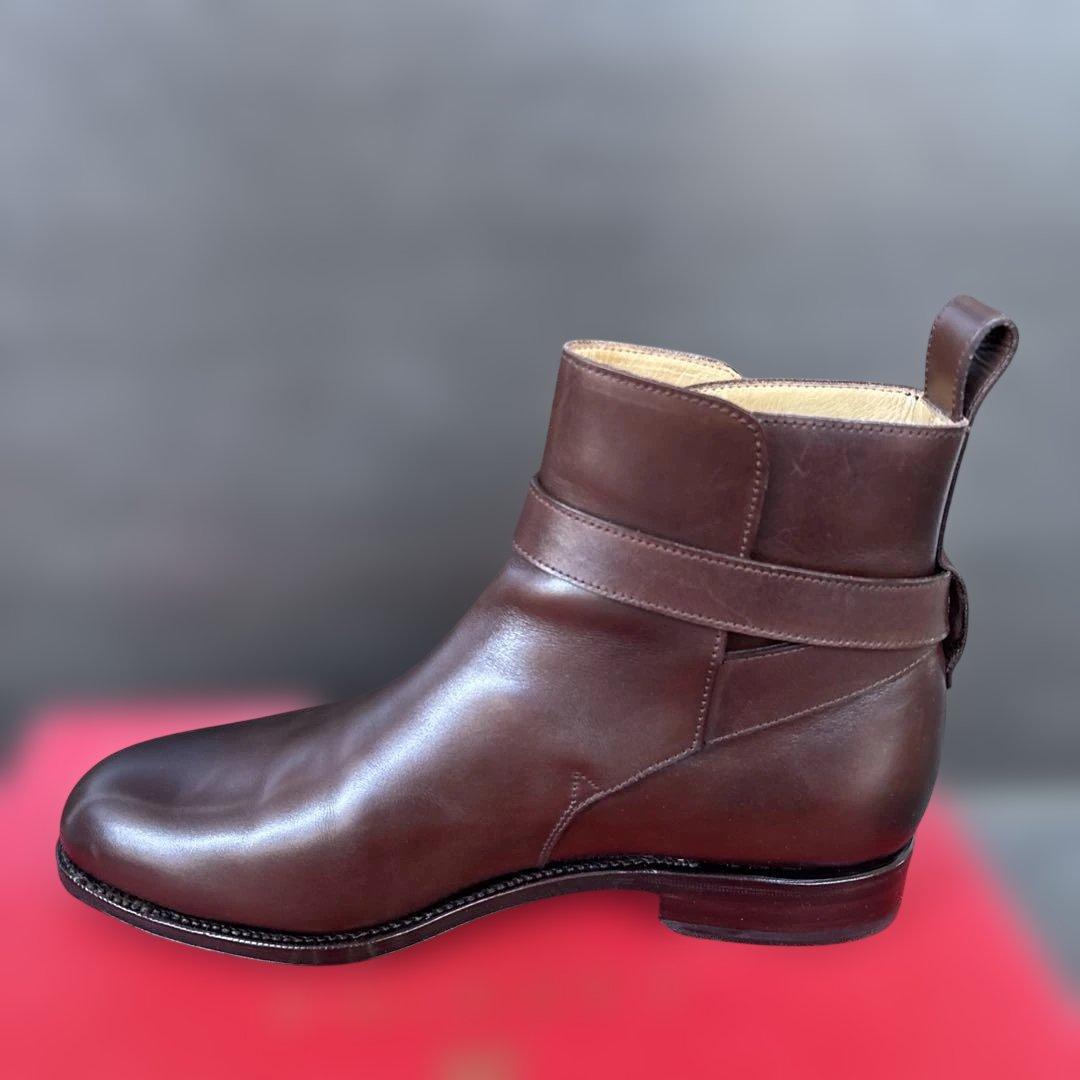 h*d様 CARMINAジョッパーブーツ 865 サイズ7 ダークブラウン