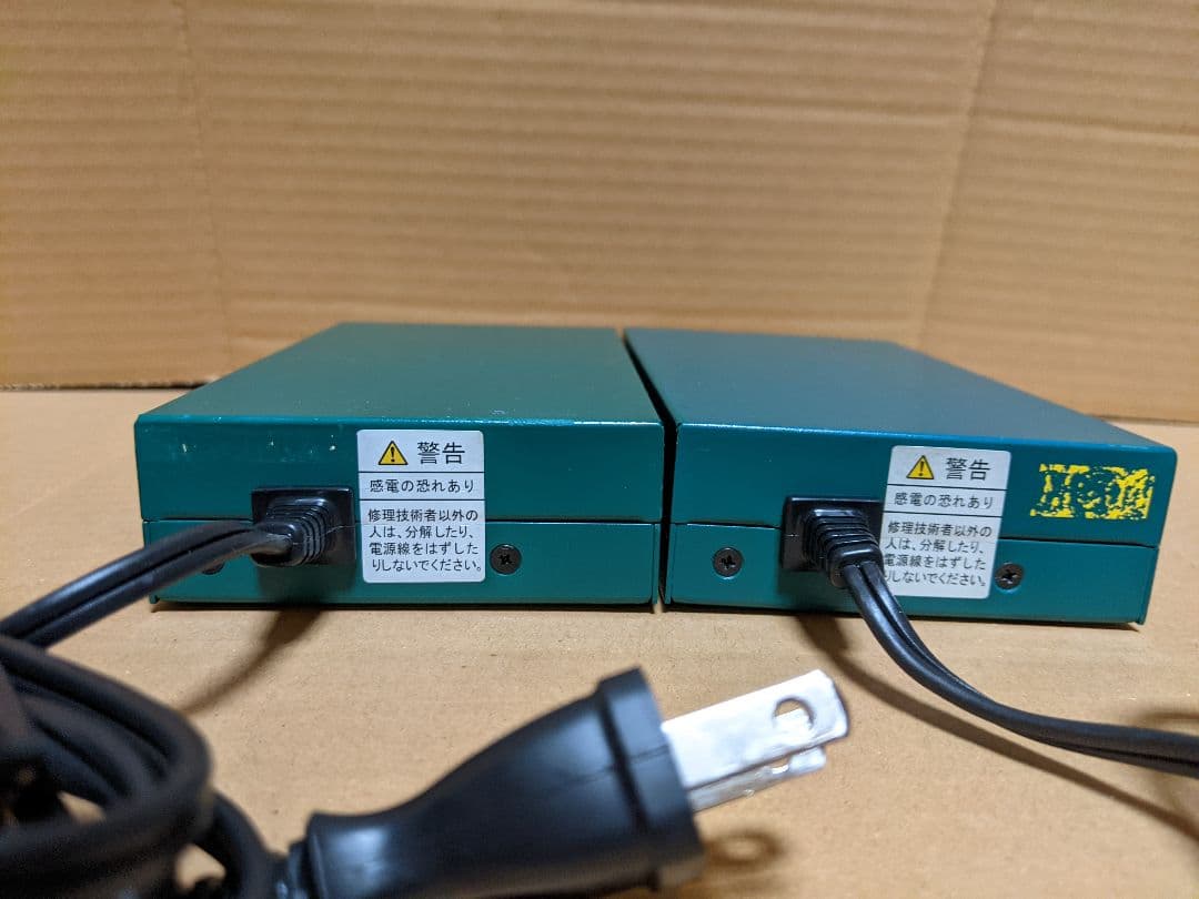 Panasonic　MC1000SX　光メディアコンバータ　2台セット