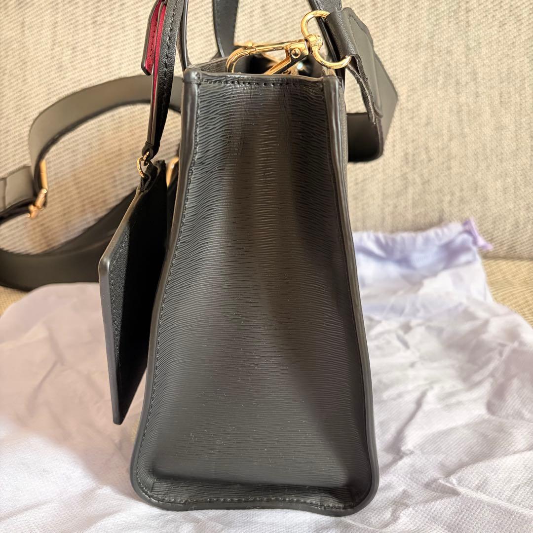 Paul Smith ポールスミス 本革ハンドバッグ ショルダーバッグ 2way