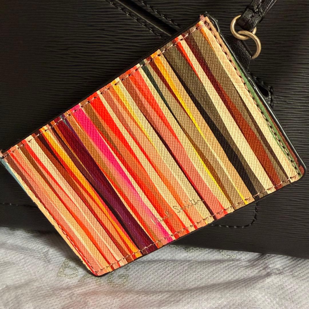 Paul Smith ポールスミス 本革ハンドバッグ ショルダーバッグ 2way