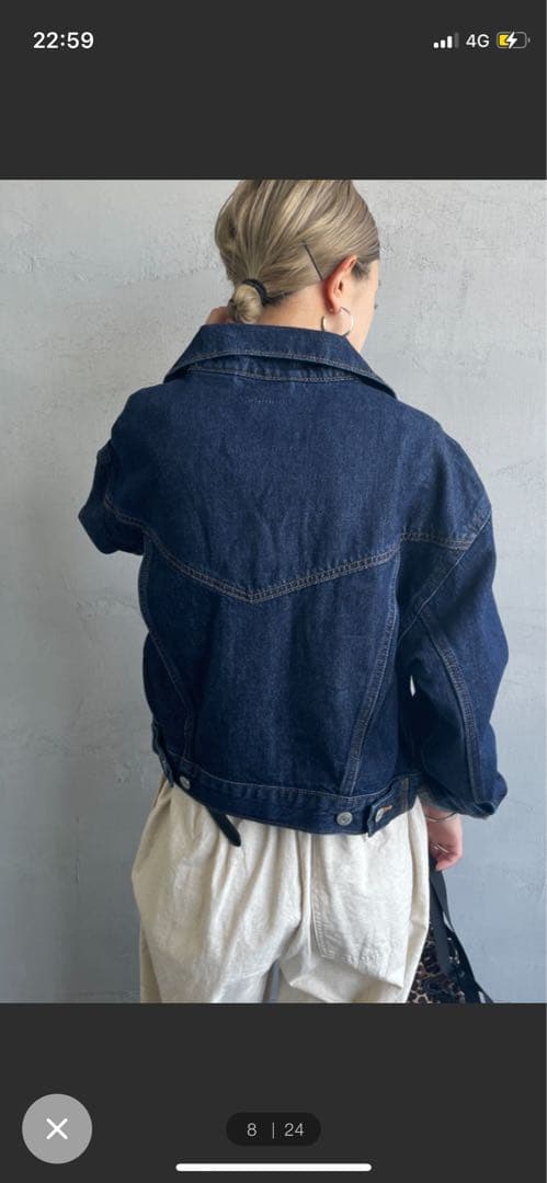 リーバイス　SHRUNKEN 90'Sショート丈トラッカーデニムジャケット