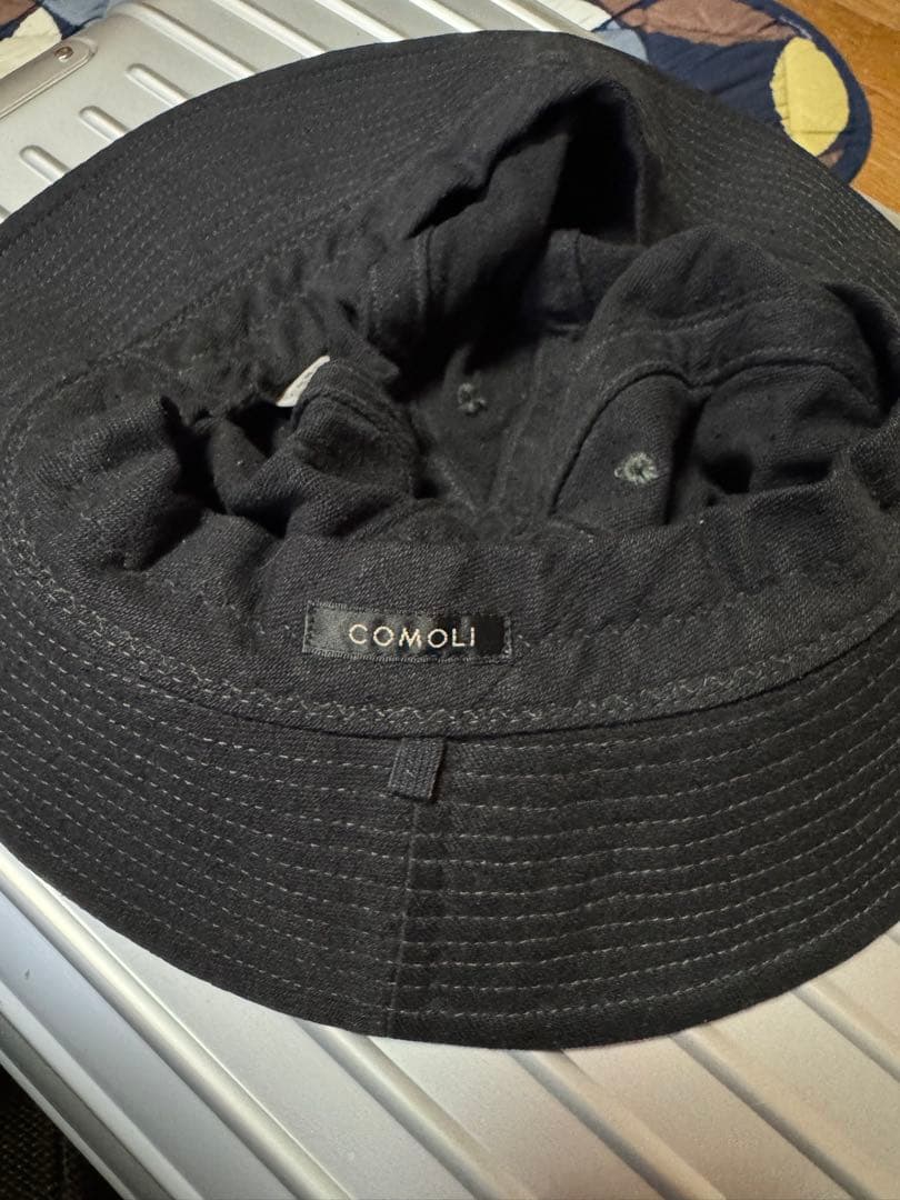 COMOLI シルクネップハット