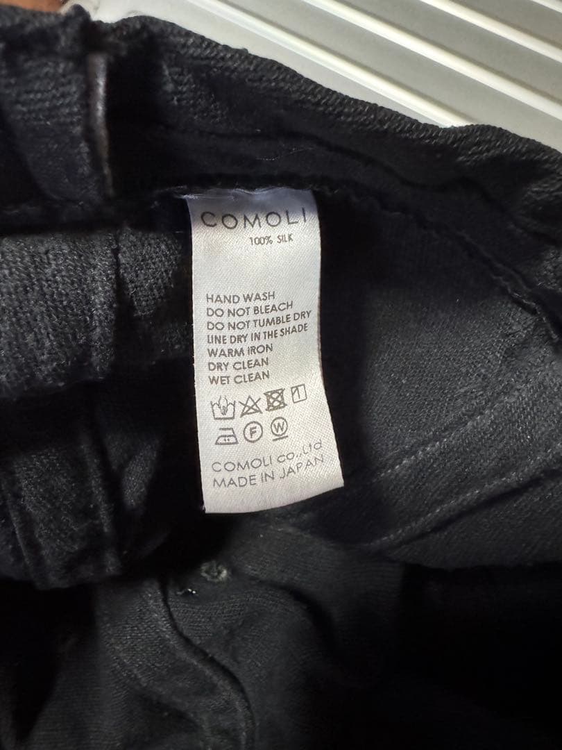 COMOLI シルクネップハット