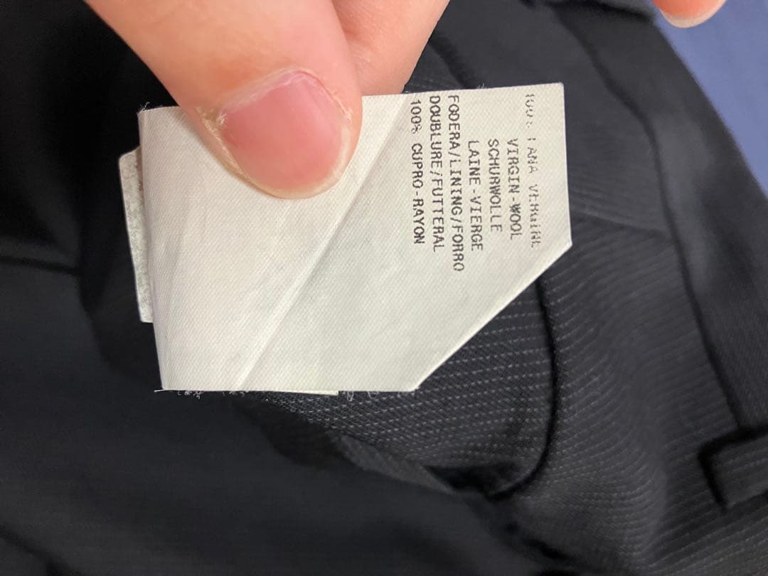 2002 emporio armani ワイドストレートスラックス