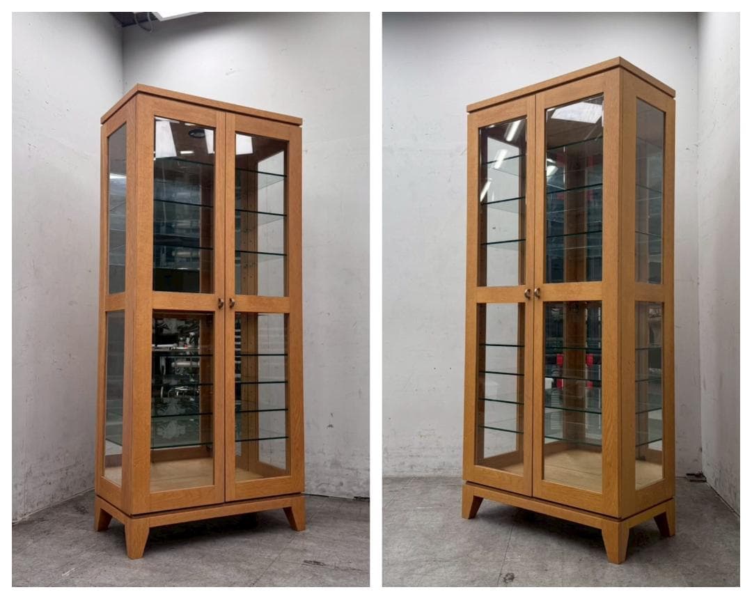 T7085☆美品☆ヨコマク☆スティル☆ドキュリオケース☆飾り棚☆キャビネット☆