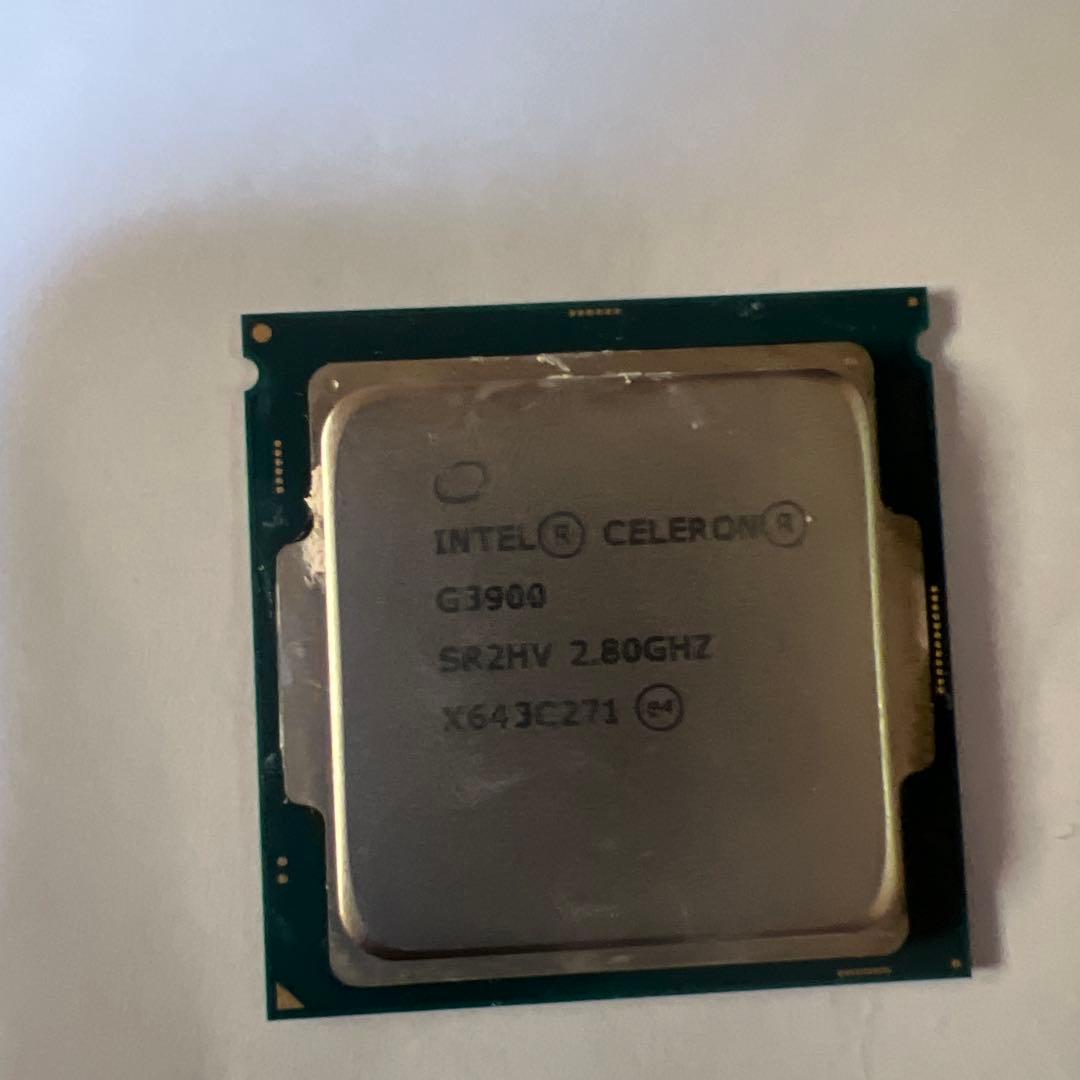 Intel Celeron G3900 CPU 2.80GHz ※動作未確認