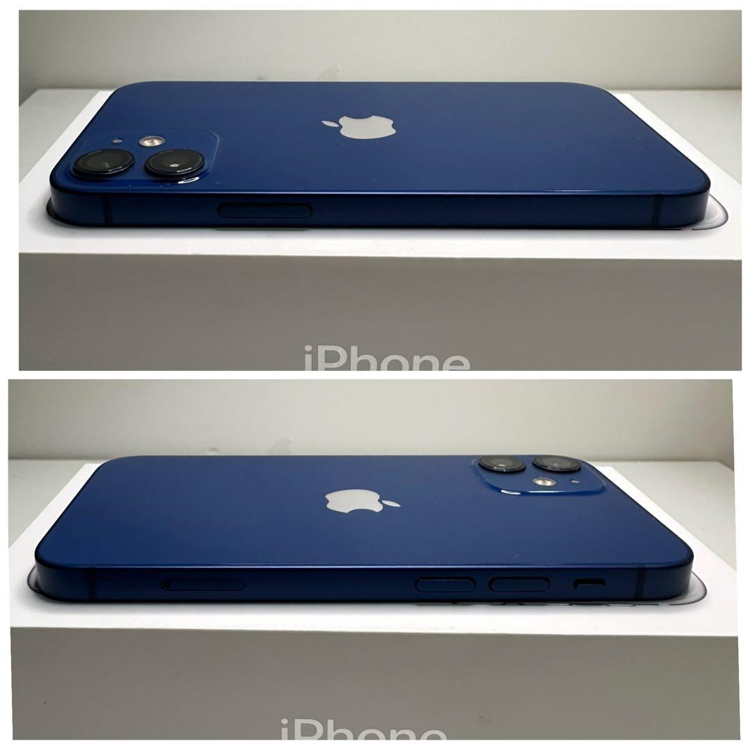 01 iPhone 12mini 256GB 純正BMS新品バッテリー　結構美品