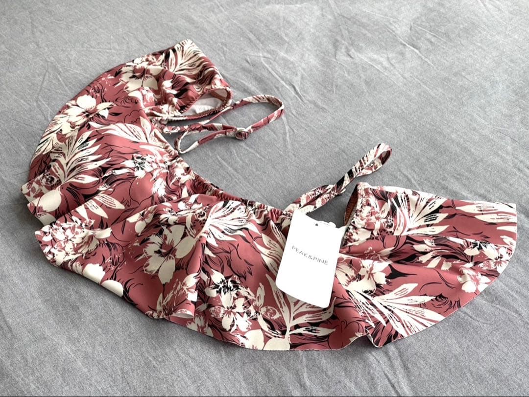 【新品タグ付き】PEAK&PINEオフショルダービキニ 9M