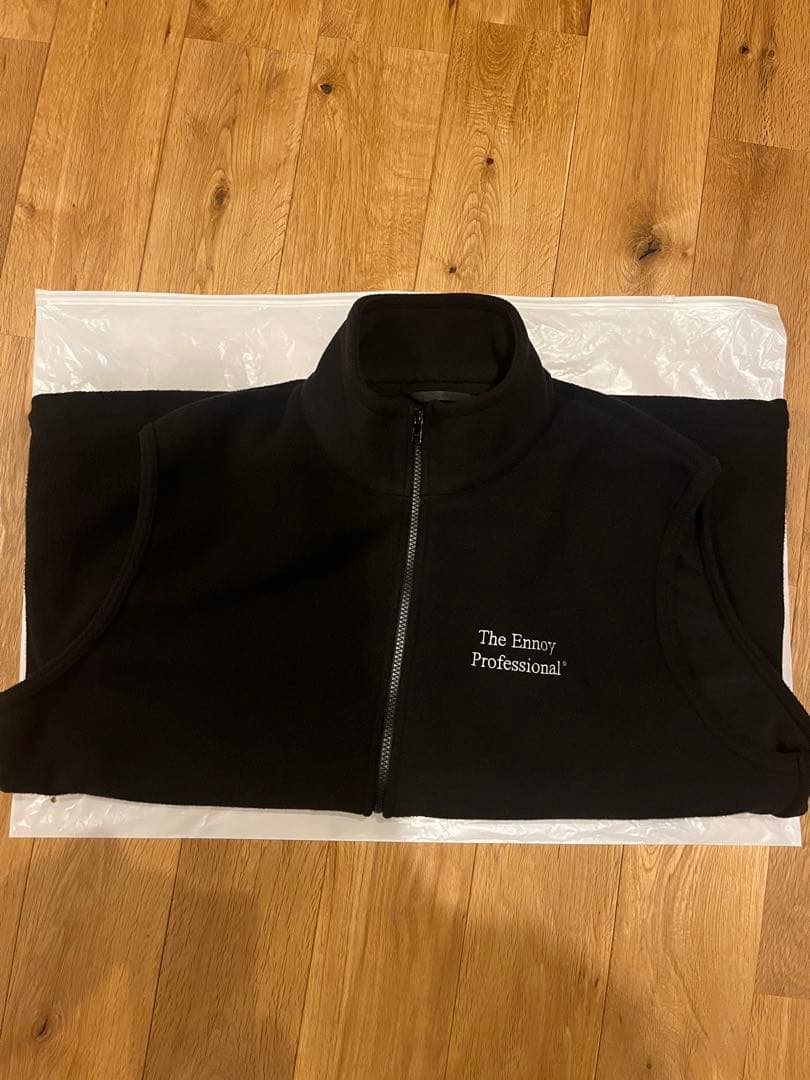 The Ennoy Professional フリースベスト Lサイズ ブラック