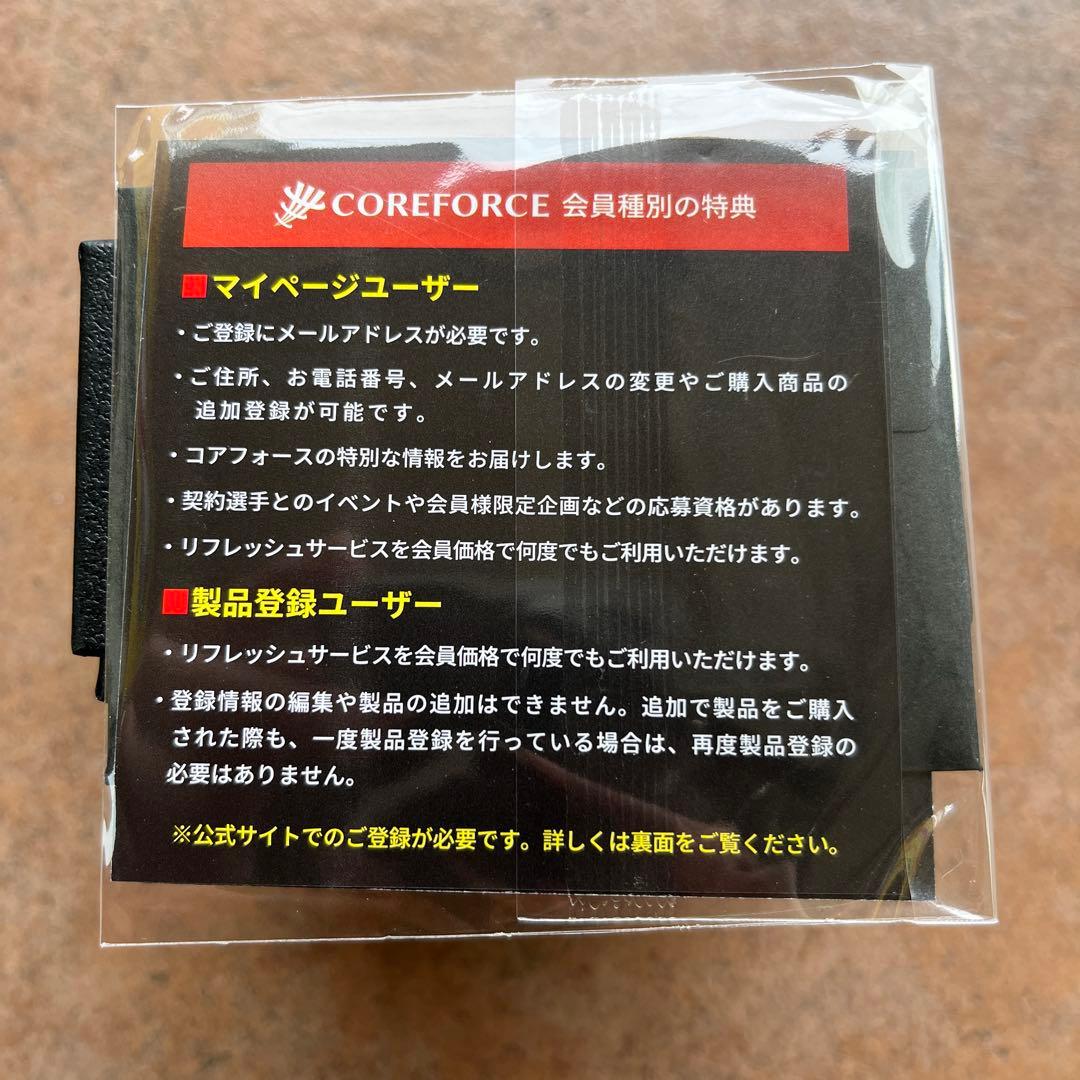 【新品】コアフォース ループ ブラック 70cm ネックレス