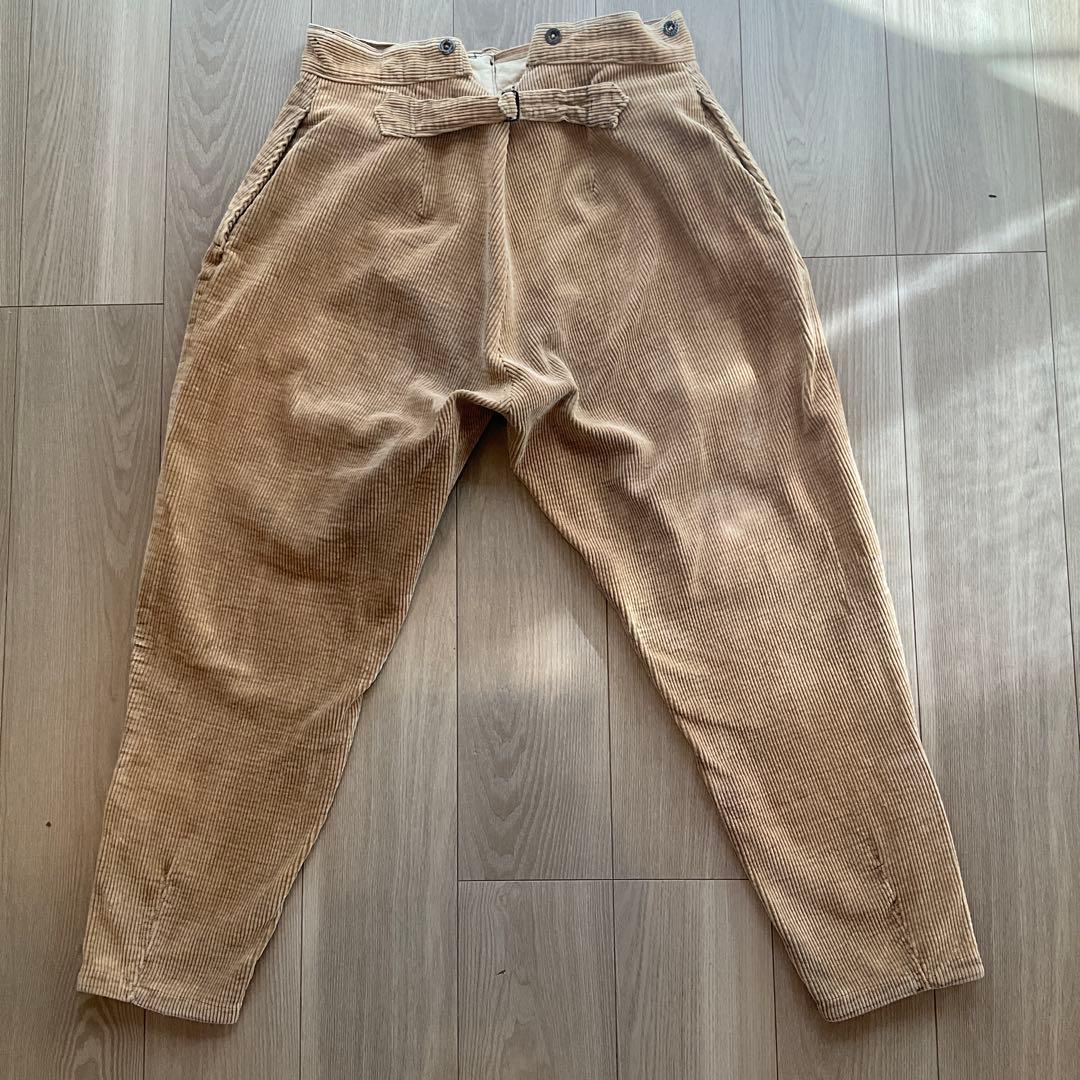 K*n様 ビンテージ/40s〜50s/太畝/コーデュロイ/バックルバック/針刺バ