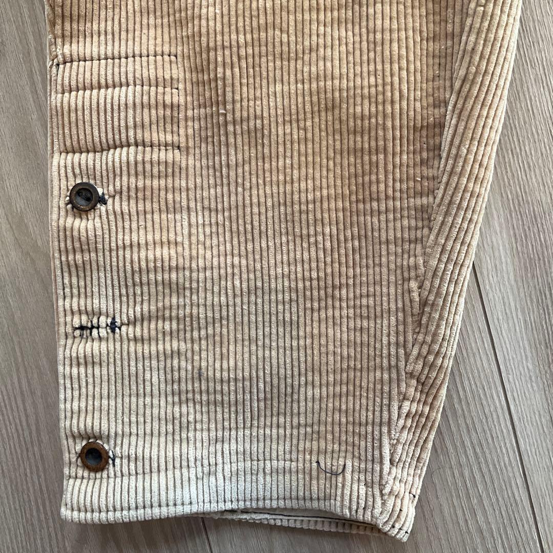 K*n様 ビンテージ/40s〜50s/太畝/コーデュロイ/バックルバック/針刺バ