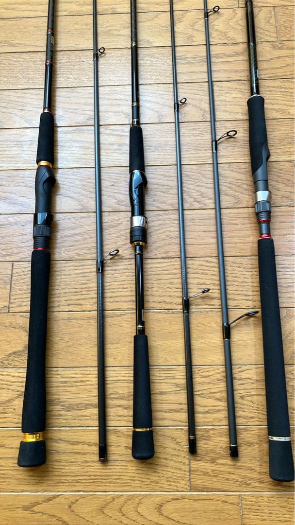 P*n様 シーバスハンター96M 90ML ザルツ96M ルアーロッド3本