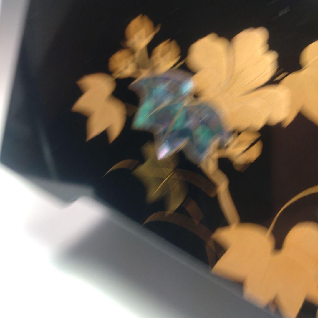 イ101 莨盆『蜻蛉螺鈿金蒔絵　煙草盆』『漆塗　茶道具』トンボ