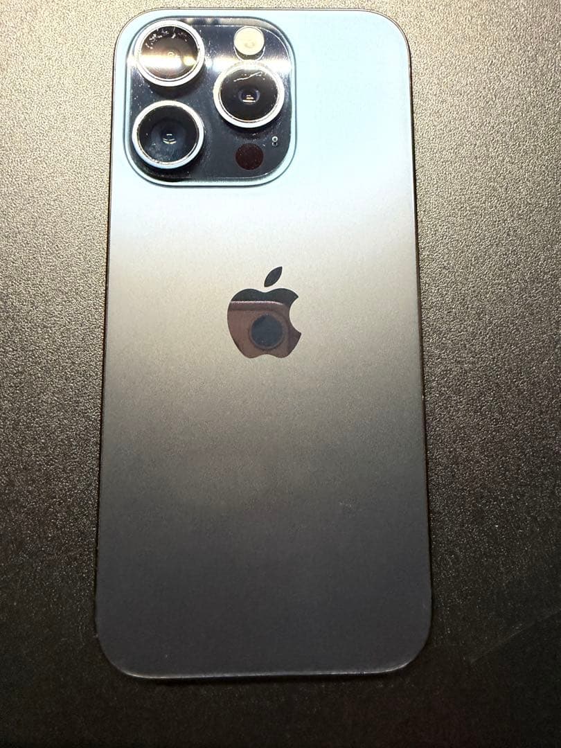 iPhone15pro 128GBブルーチタニウム