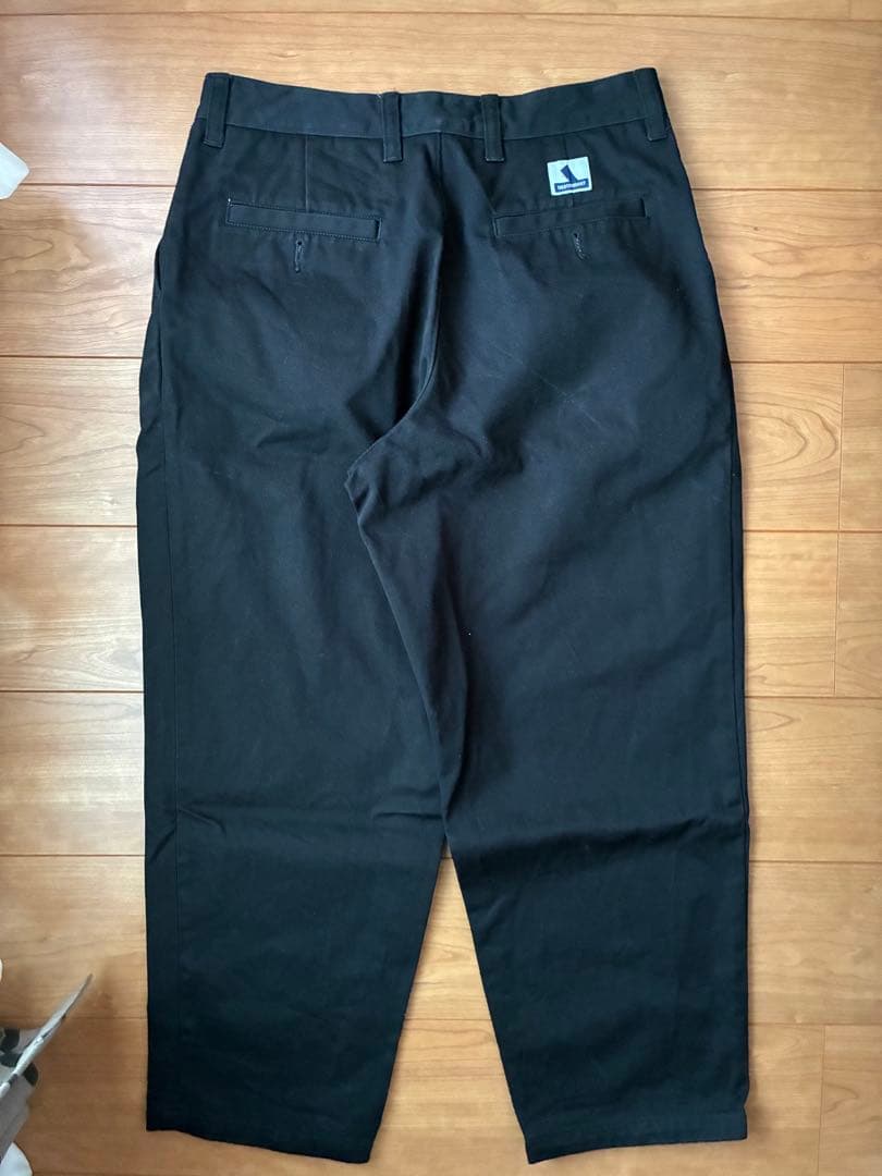 DESCENDANT ブラック チノパン