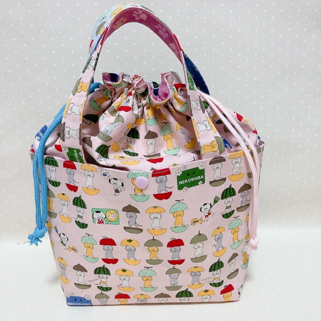 チャッピー。 パッチワークトートバッグ ねこ生地