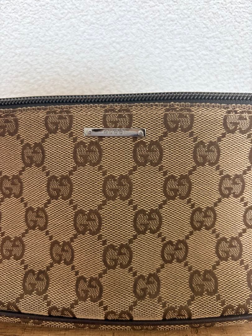 GUCCI GGキャンバス ハンドバッグ