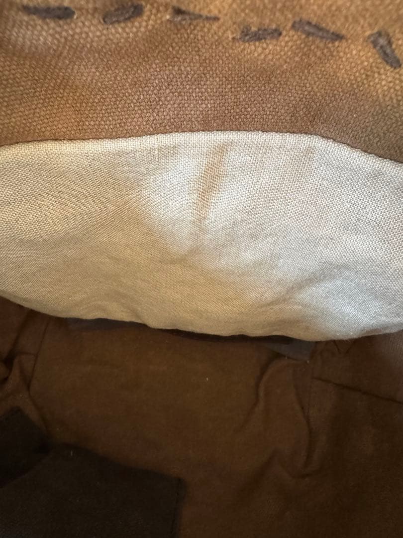 専用eb.a.gos エバゴス ブライドルシリーズ ラビットファー２本編みバッグ