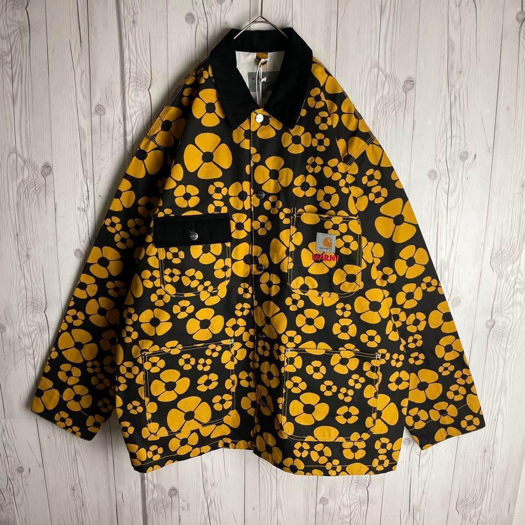 【超限定コラボ/タグ付き】マルニ×カーハートwip★襟コーデュロイ チョアコート