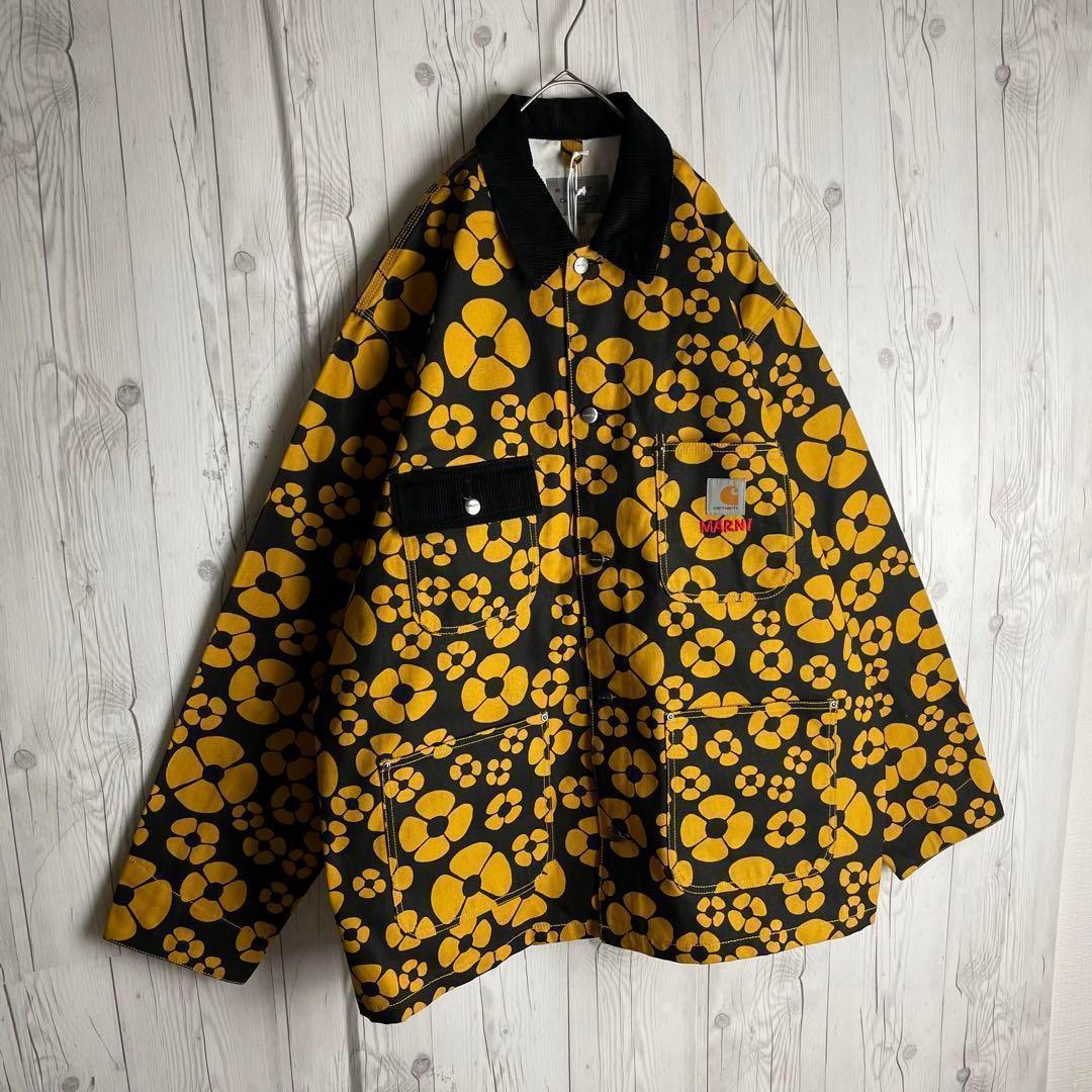 【超限定コラボ/タグ付き】マルニ×カーハートwip★襟コーデュロイ チョアコート