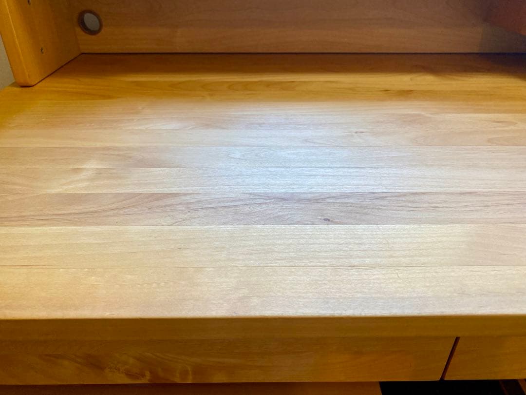 北欧風 天然木 学習机