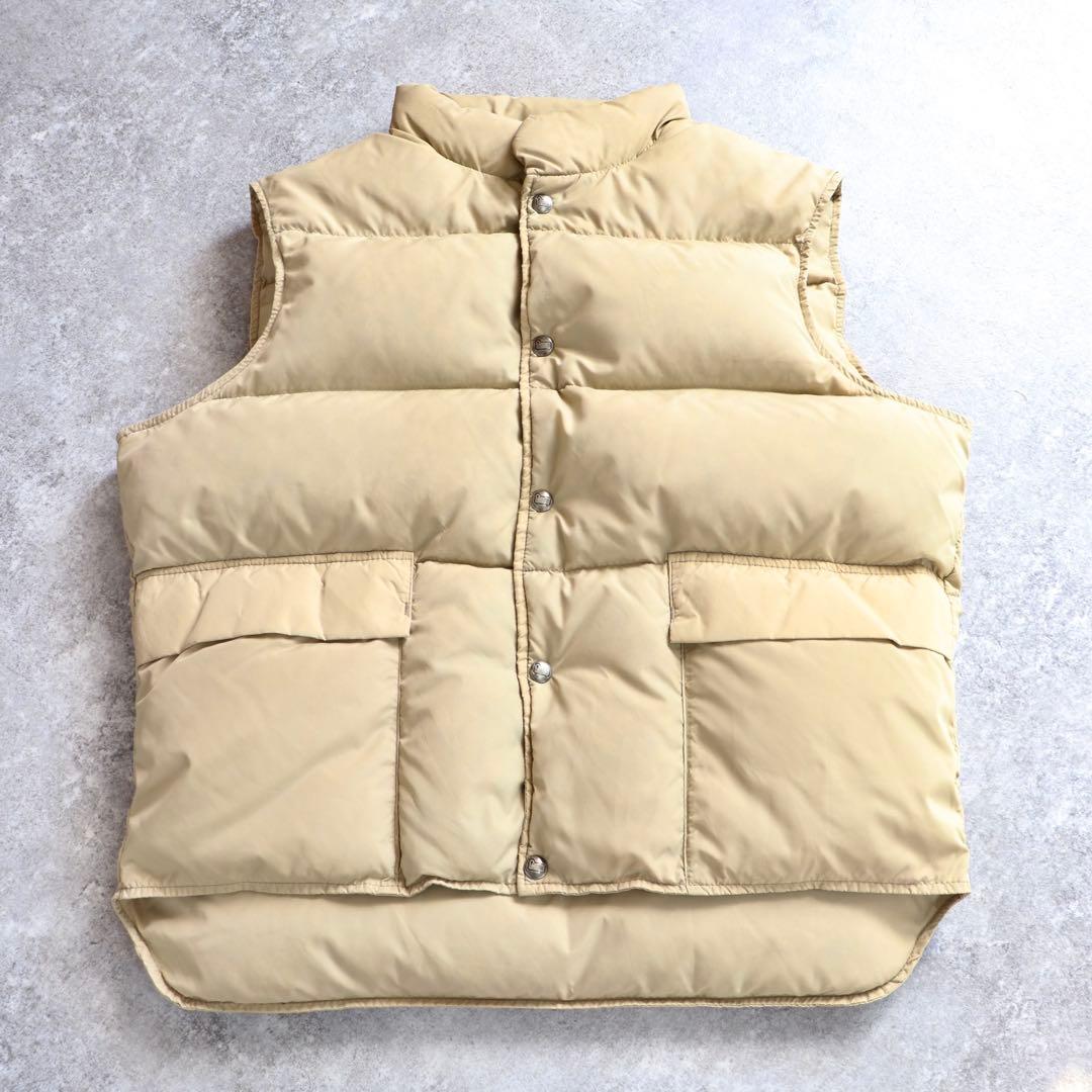 レアカラー USA製 70s Woolrich ウールリッチ ダウンベスト L