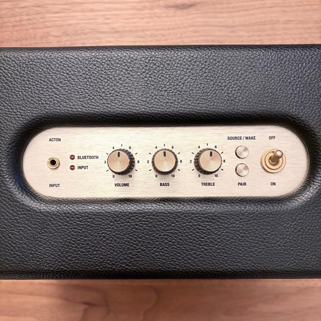 Marshall ACTON BLACK Bluetoothワイヤレススピーカー