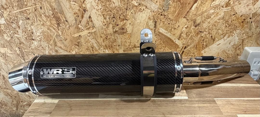 WR'S スリップオンマフラー　cb400sf（nc42）車検対応