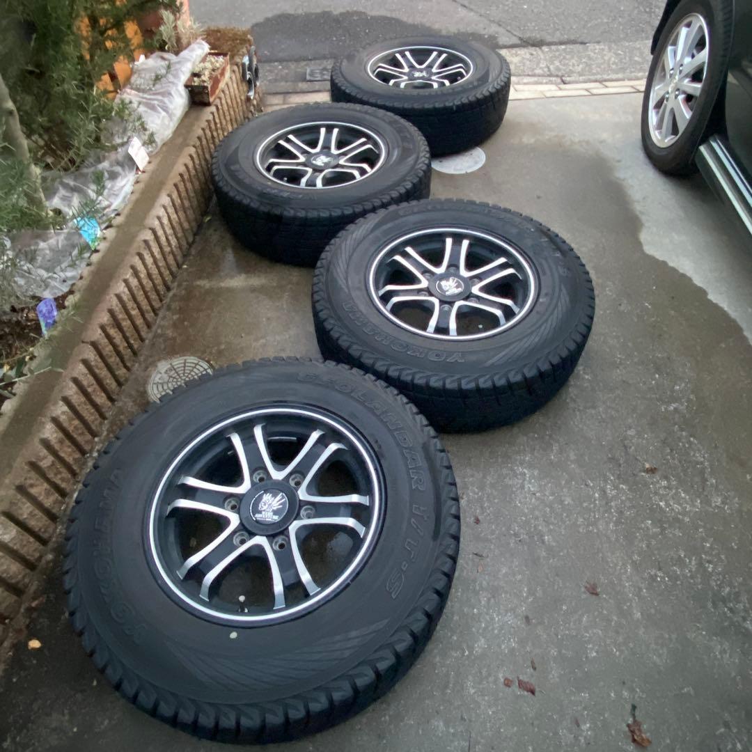 みにまむ　ハイエース　WEDS 15インチホイールセット、スタッドレス