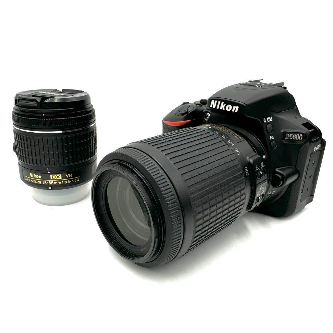 ❁動作良好❁Wi-Fi搭載❁Nikon ニコン D5600 ダブルレンズセット