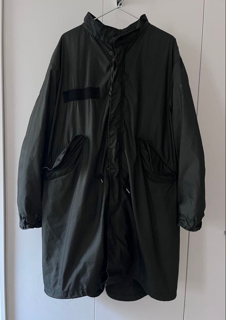 US ARMY (ユーエスアーミー)後染めM-65 フィッシュテール コート M