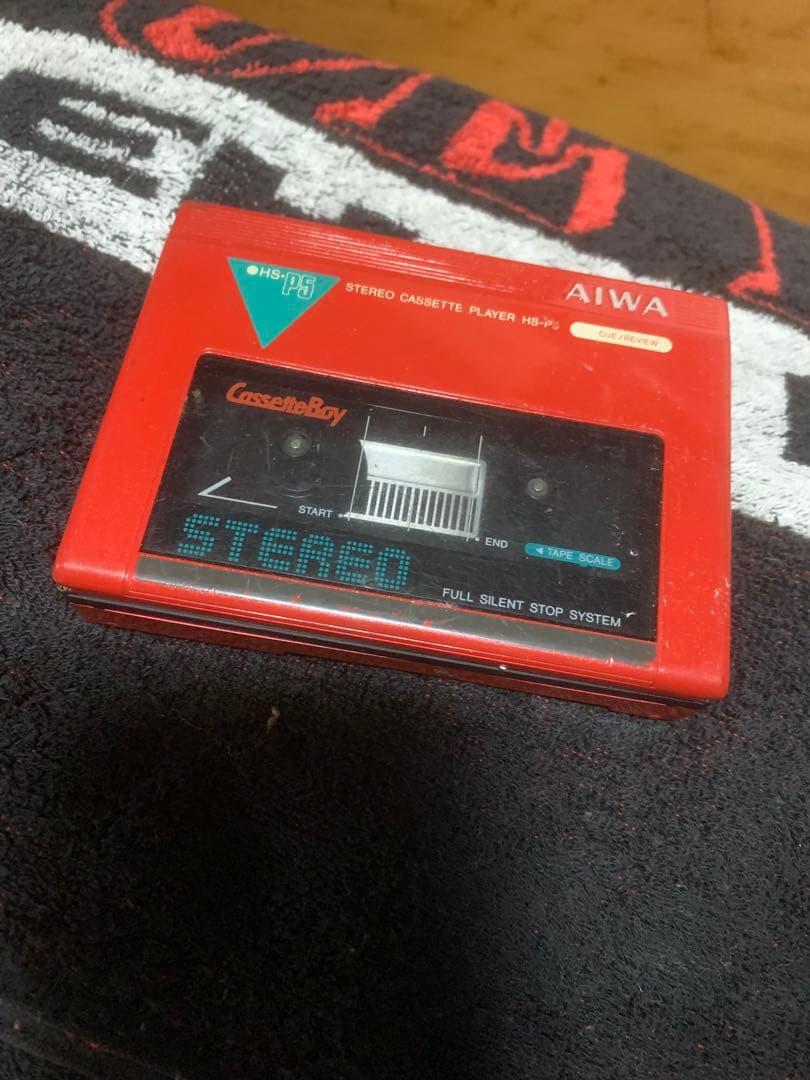 【ジャンク品】アイワ　AIWA HS-P5 カセットボーイ