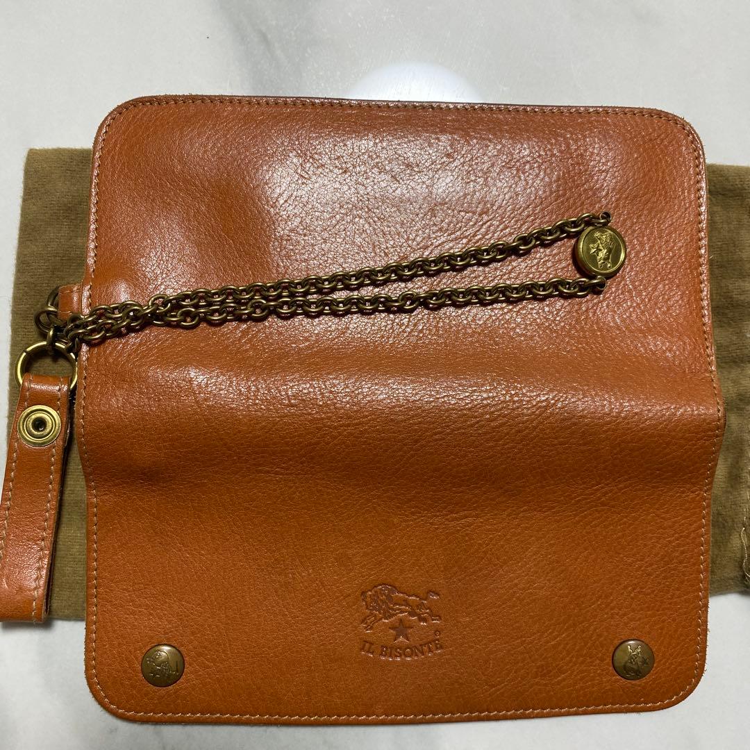 IL BISONTE /イルビゾンテ　レザー ウォレット&キーチェーン