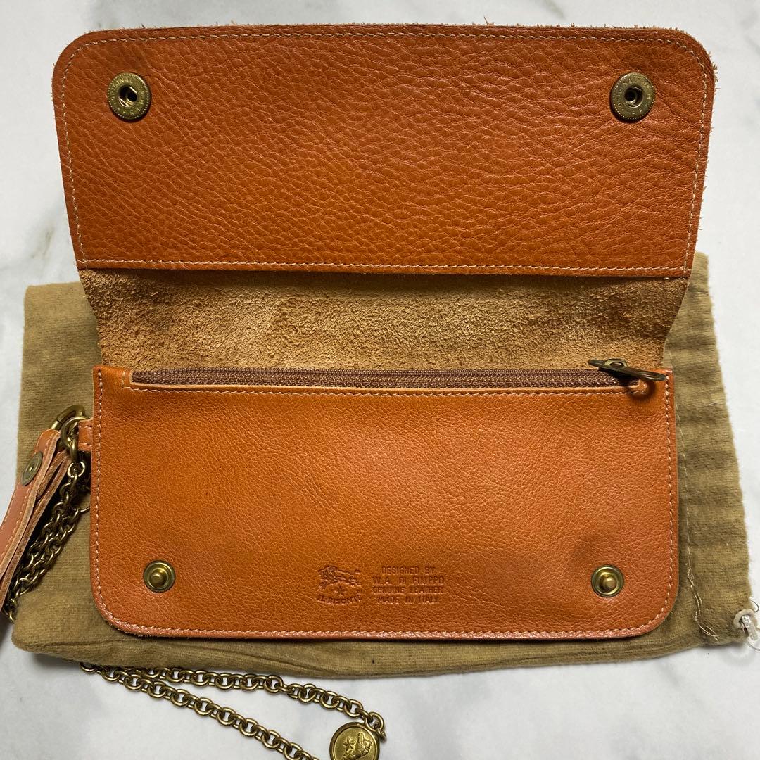 IL BISONTE /イルビゾンテ　レザー ウォレット&キーチェーン