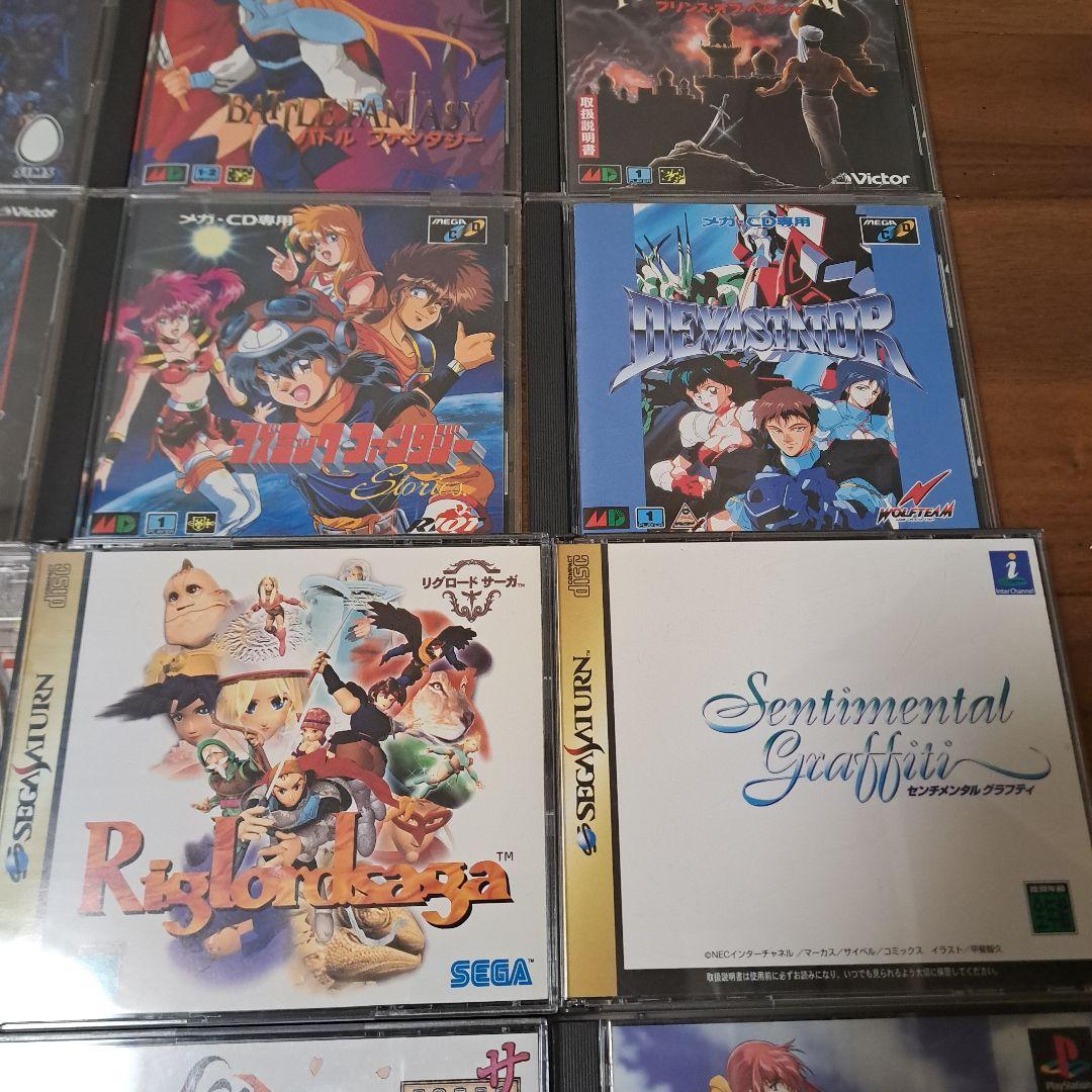 ハ*ん様 MEGA-CDセガサターンPlayStationソフトまとめ売り