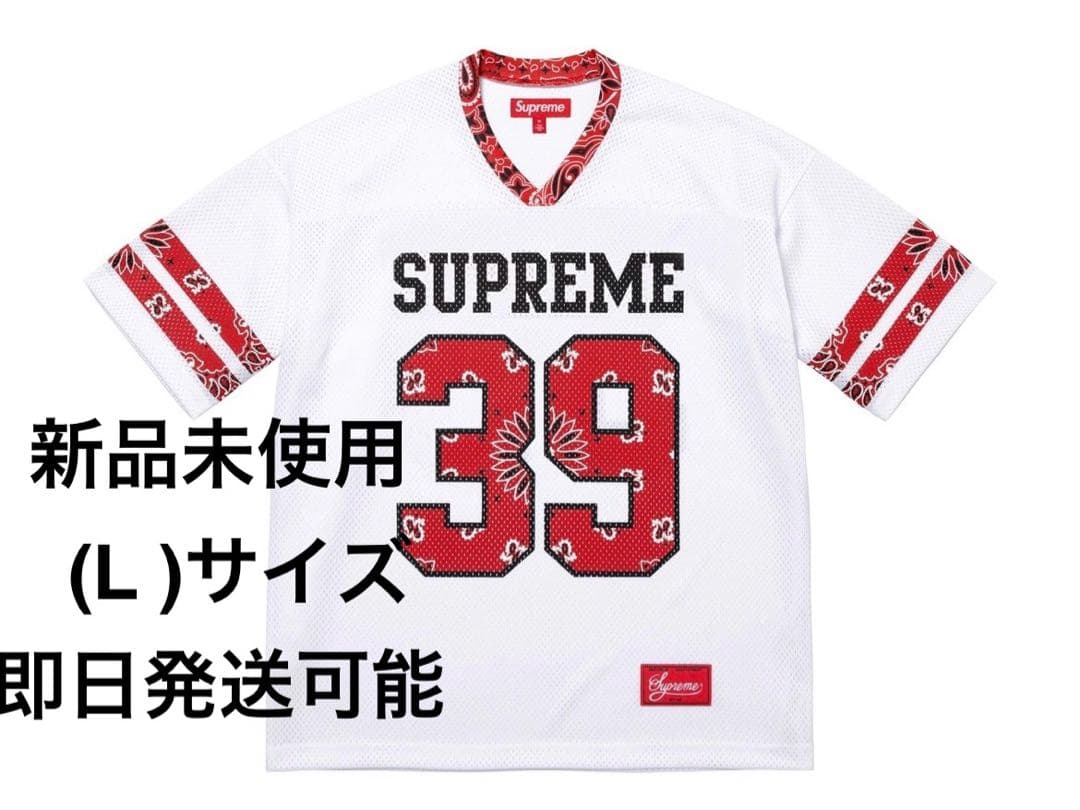 SUPREME Football Bandana Jersey 39 Lサイズ
