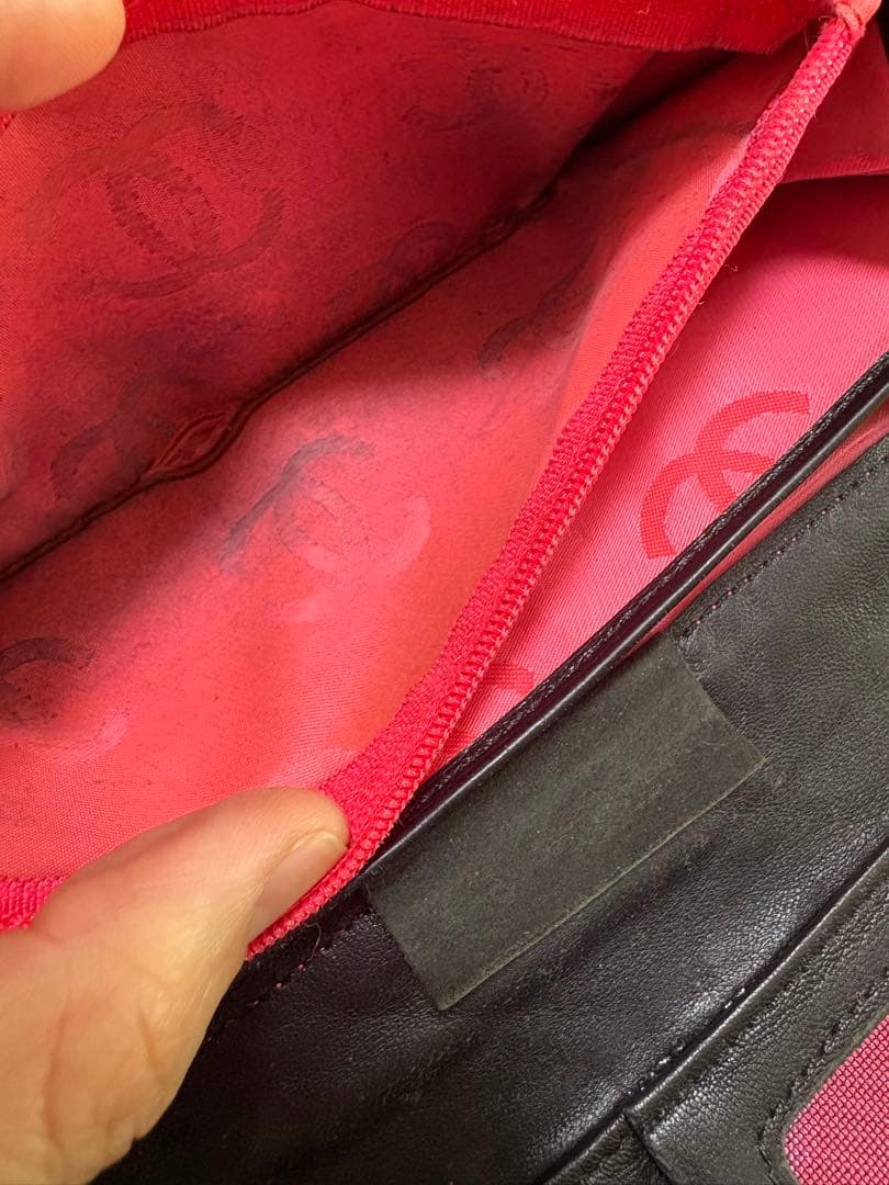 シャネル　カンボンライン　長財布