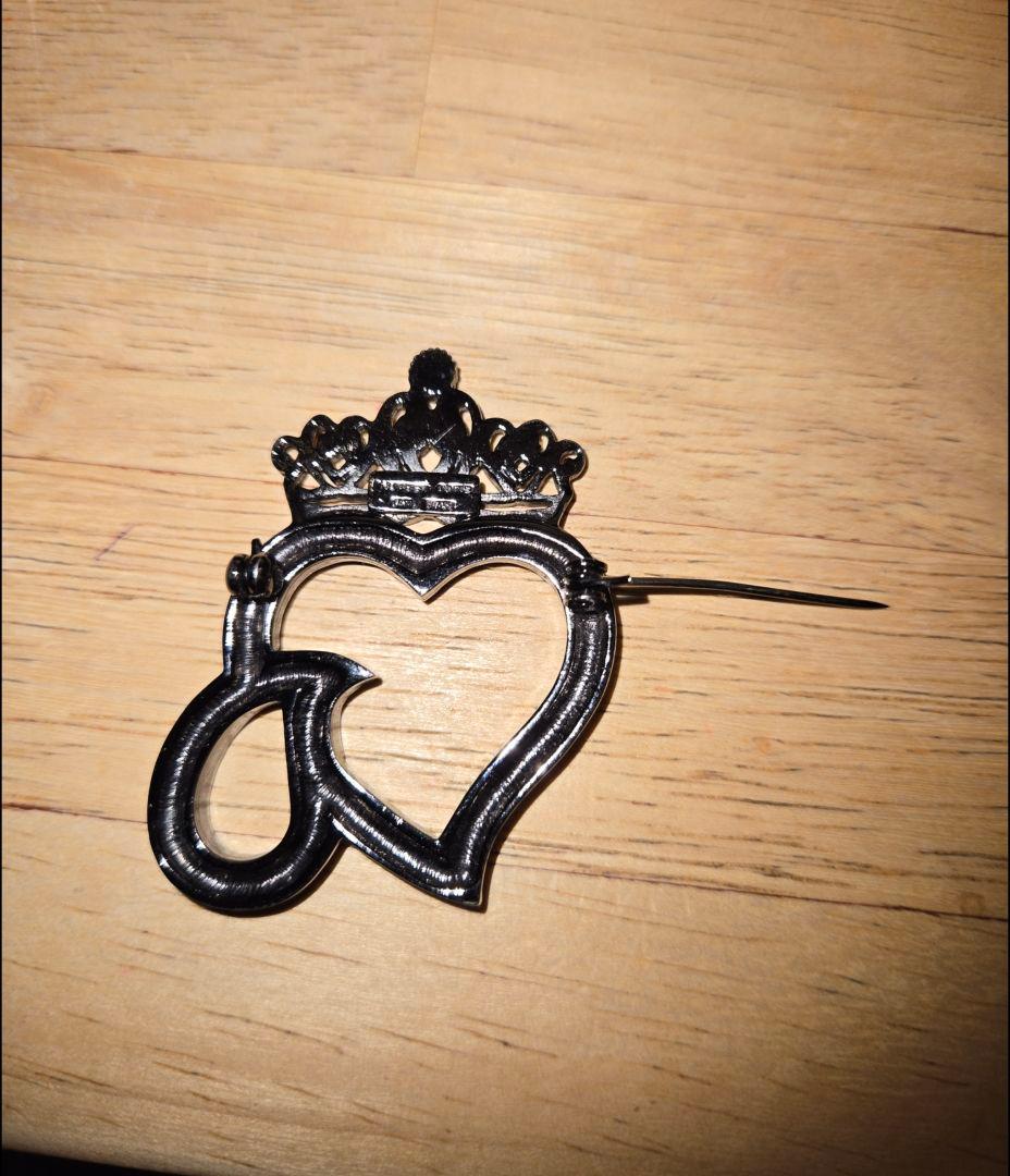 ナンバーナイン⭐ハート涙ブローチ⭐宮下ソロイストジャケット