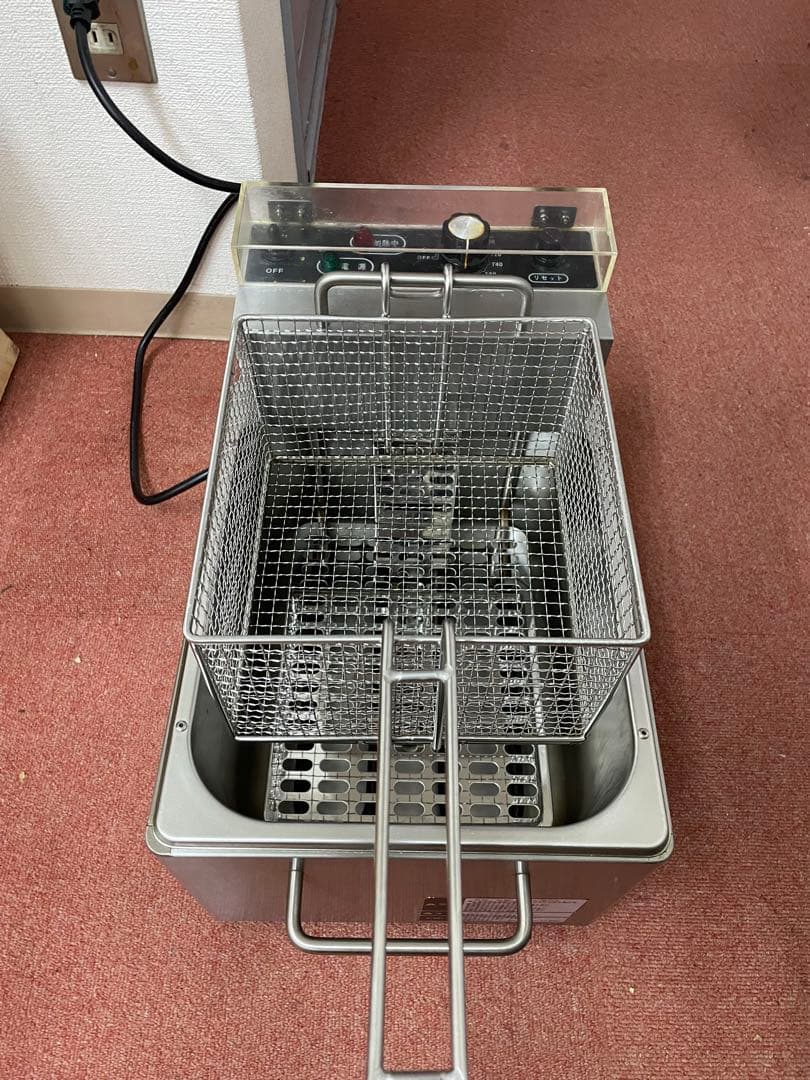 テンポス　卓上型電気フライヤー　TBEF-7